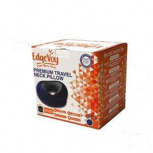 Sac de rangement pour accessoires de coussin de voyage en U avec logo personnalisé, masque pour les yeux et bouchons d'oreilles – Cadeau promotionnel d'entreprise pour accessoires de coussin de voyage portable - Product Image 6