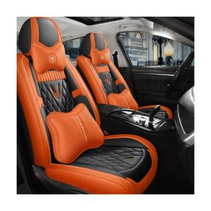 Coprisedile <span class=keywords><strong>in</strong></span> pelle Nappa <span class=keywords><strong>per</strong></span> <span class=keywords><strong>auto</strong></span> a cinque razze <span class=keywords><strong>per</strong></span> berlina e tipo anteriore SUV <span class=keywords><strong>in</strong></span> <span class=keywords><strong>cotone</strong></span> LLA-31 di protezione del sedile interno - Product Image 5