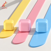 Pot carré en plastique 15g/30g/50g au design populaire pour gel à ongles, idéal pour OEM/ODM, pot de crème UV pour ongles, crème pour le visage, beurre corporel