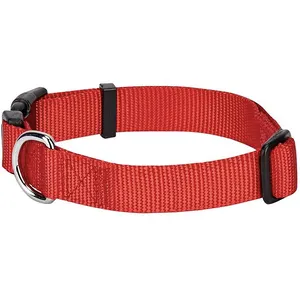 Factory Direct Supply Good Quality Basic Nylon Dog Collar Custom Cute Color for Puppy Dog