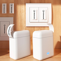 Imprimante d'étiquettes thermiques portable pour mini-imprimante, 1 rouleau de papier pour journalisation, étiquetage de prix, notes autocollantes intelligentes