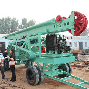 Trailer Tipe 300M HF-6A Piling Foundation dan Lubang Kabel Perkusi Pengeboran Produsen Rig - Product Image 3