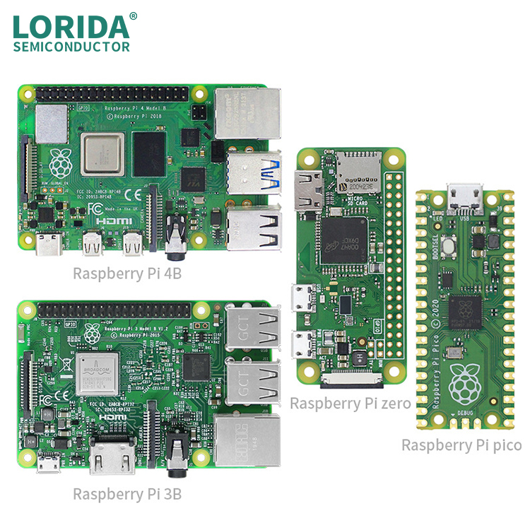 Raspberry Pi 4 Starter Kit - Mini PC with 1GB to 8GB RAM