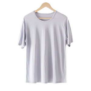 Camiseta de Hombre 100% Algodón, Lisa, para Toda Temporada, Corte Regular, Color Sólido, Básica, Suave al Tacto, Tejido Amigable con la Piel - Product Image 2