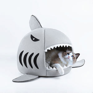 Lit d'animaux avec coussin amovible, pliable à fond résistant à l'eau, lavable à la Machine, joli, pour chiens et chats - Product Image 1