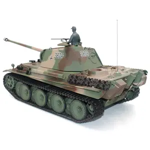 Henglong panzer leopar tankı 1:16 panz oyuncaklar serbatoio rc spielzeug leo profesyonel 1/16 ölçekli muharebe tankı askeri araç 4x4