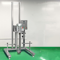 Moteur CC de levage en acier inoxydable SUS316L pour agitateur de baril, homogénéisateur, machine de production de savon, mélange à cisaillement élevé pour cosmétiques