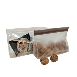 Factory wholesale Frosted Glossy EVA Food Packaging Bag EVA Reusable Food Storage Bags