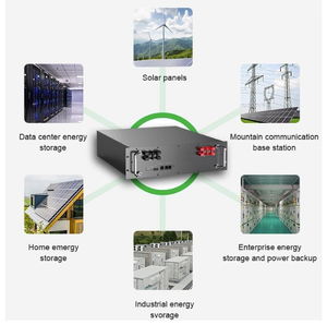 Home 5kWh Hybrid Grid Lithium <b>Battery</b> Photovoltaic Storage Charging Integrated System Wall-<b>Mounted</b> - Product Image 3