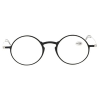 Lunettes de lecture rondes fines pour presbytie, montures optiques pour femmes et hommes