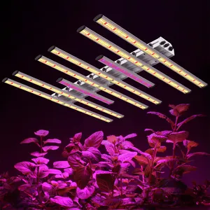 520W Dual Dimming Unit UV IR Full Spectrum 5 Herb Plant Grow Kit lm301h LED Grass Grow Lights