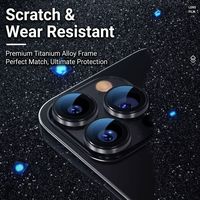 Protection d'écran en verre trempé ultra-fin à couverture intégrale, anti-traces de doigts, pour téléphone portable 15 14 17 Pro Max