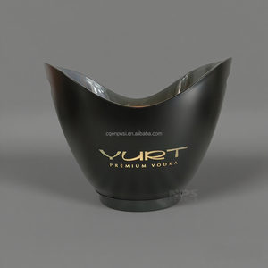 8L Premium Vodka vino plástico iluminado champán cerveza Led whisky cubo de hielo para <span class=keywords><strong>Club</strong></span> fiesta Bar - Product Image 5