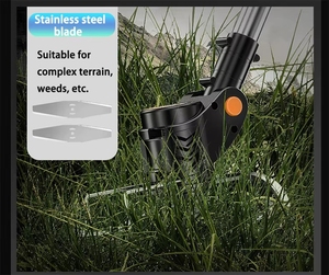 Tondeuse à gazon commerciale réglable, coupe-herbe <span class=keywords><strong>manuel</strong></span>, machine à désherber, ensembles d'<span class=keywords><strong>outils</strong></span> multifonctions, débroussailleuse à fil électrique - Product Image 3