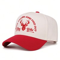 Casquette de baseball 5 panneaux en pur coton de qualité supérieure, motif Argyle, avec impression de lettres personnalisée et broderie, style sportif Snapback, vente en gros