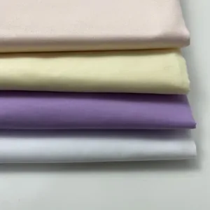 Polyester/cotton Fabric Plain Dyed Poly Cotton Plain Fabric T/c 80/20 45*45 110*76 Fabric For T Shirt