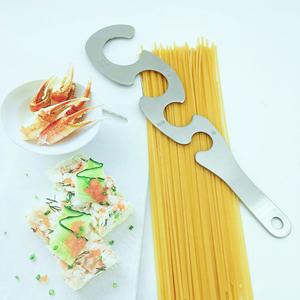 Utensilios de Medición de Pasta de Acero Inoxidable en Forma de S con 3 Orificios, Herramienta de Medición de Espagueti y Fideos, Práctico Electrodoméstico de Cocina para Uso Doméstico - Product Image 2