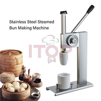 Machine à fabriquer des petits pains chinois faits à la main, machine à baozi, machine à pain bao, en acier inoxydable