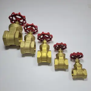Brass 1/2-in Copper Sweat Gate Valve Non-rising Stem For Limited-space Operation