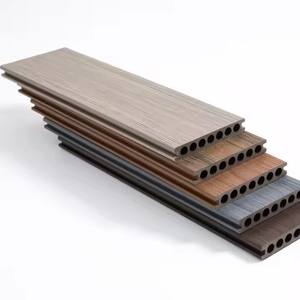 SHENGCHENG - Tarima de Madera y Plástico Resistente a los Rayos UV e Impermeable, Antideslizante, para Terrazas Exteriores, Tarima de WPC Coextruido - Product Image 1