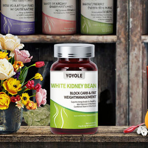 Beyaz börülce bitkisel hizmet başına 60 Vegan kapsül karbonhidrat engelleyici kilo kaybı ve yetişkinler için saç büyüme takviyesi - Product Image 3