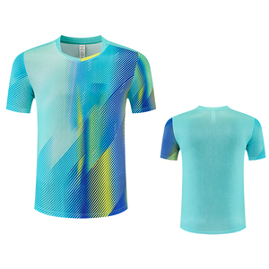 เสื้อยืดโพลีเอสเตอร์ 100% แห้งเร็ว ระบายอากาศดี เหมาะสำหรับวิ่ง  เสื้อยืดแบบซับลิเมชั่น ของขวัญในรูปแบบเสื้อยืดซับลิเมชั่น - Product Image 2