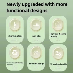 Tabla Inclinada de Plástico para Estiramiento de Pantorrillas, Tabla Inclinada Ajustable de 15 Niveles para Estiramiento de Pantorrillas - Product Image 3