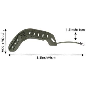 Kit de Rieles Laterales para Casco ACH ARC de Nailon, Riel Táctico Ligero para Deportes de Equitación para Niños - Product Image 2