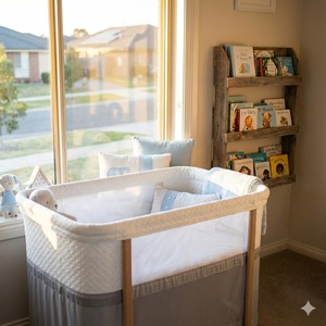 Cuna Colecho para Bebé de Calidad Superior a Precio Competitivo, Cuna Transpirable para Bebé - Product Image 1