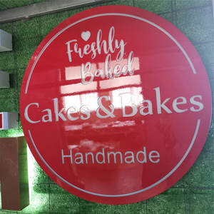 Negozio di fronte al negozio di segno stradale Logo di luce illuminata scatola segnaletica stradale per il ristorante Boutique <span class=keywords><strong>Store</strong></span> - Product Image 2