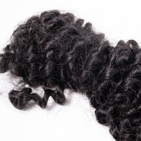 4A Cheveux bouclés en vrac Cheveux afro crépus tressés pour Micro Twist 100% Extension de cheveux humains Cheveux humains