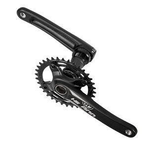 JOYSUN Pédalier de Vélo de Montagne et de Route de Haute Qualité, Manivelle Creuse en Aluminium 6061-T6, Plateau 170L avec Pédales 9/16'', Noir - Product Image 4