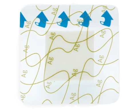 Silver Wound Dressing Prevent Wound Infection Foam Self Adhesive Dressing