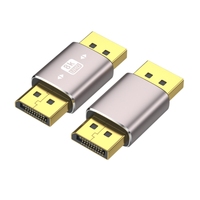 Adaptador DisplayPort 1.4 de Alta Calidad, 90 Grados, Macho a Hembra, 32.4Gbps, para PC, Laptop, Monitor, Proyector, 8K 60Hz, 4K 144Hz