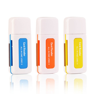 Lecteur de cartes USB 2.0 tout-en-un multifonctionnel pour cartes SD, TF, M2, MS, pour usage général - Product Image 1