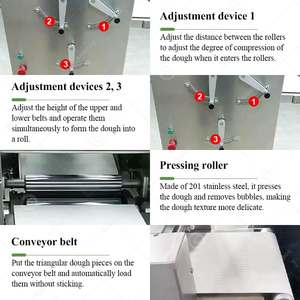 Machine automatique de production de mini-croissants, équipement de formage et de roulage de pâte, prix - Product Image 4