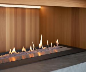 Chimenea Moderna <span class=keywords><strong>de</strong></span> Bioetanol <span class=keywords><strong>de</strong></span> Acero <span class=keywords><strong>de</strong></span> 36 Pulgadas en Oferta, con Inserto <span class=keywords><strong>para</strong></span> Instalación en Interiores, <span class=keywords><strong>para</strong></span> Sala <span class=keywords><strong>de</strong></span> Estar u Hotel - Product Image 1