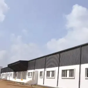 Structure en acier préfabriquée de bonne qualité Cadre personnalisé usine industrielle atelier entrepôt
