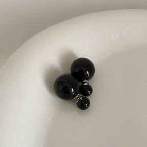 Superbes boucles d'oreilles en zircon à la mode Boucles d'oreilles exquises pour femmes Boucles d'oreilles de luxe en plaqué or 18 carats en gros - Product Image 4