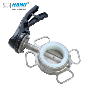 Pn10 Pn16 D71x-16P Trung Tâm <span class=keywords><strong>Wafer</strong></span>-Loại Mềm Con Dấu Thép Không Gỉ Van Bướm Cho Xử Lý Nước Và Hóa Chất Sử Dụng - Product Image 5