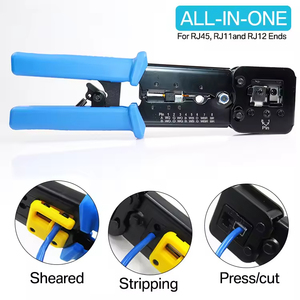 <span class=keywords><strong>Pince</strong></span> <span class=keywords><strong>à</strong></span> <span class=keywords><strong>sertir</strong></span> les câbles en acier de qualité industrielle en gros, support OEM, manipulation facile, outil de sertissage <span class=keywords><strong>RJ45</strong></span> au meilleur <span class=keywords><strong>prix</strong></span> d'usine - Product Image 3