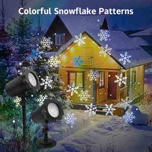 Outdoor Dynamic Stage Light <b>Remote</b> <b>Control</b> Starry Sky Laser Projection Waterproof Red Green Blue Light for Christmas Holidays - Product Image 2