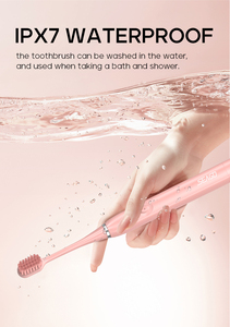 Brosse à dents électrique sonique Seago OEM, économique, mince, fonctionnant sur piles, étanche IPX7, avec couleur élégante pour adultes. - Product Image 5