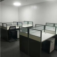 Prix compétitif, bureau modulaire pour le personnel en salle ouverte, poste de travail