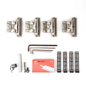 Mécanisme de porte <span class=keywords><strong>escamotable</strong></span> à glissière avec poche dissimulée, nouveau style, quincaillerie pour meubles de cuisine, système de porte <span class=keywords><strong>escamotable</strong></span> - Product Image 4