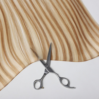 Populaire nouveau Design incroyable Micro mince trame 100% Extensions de cheveux humains Invisible sans couture génie trame cheveux Double dessiné