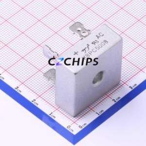 Pont redresseur à diodes KBPC5008 KBPC d'origine et neuf, fournisseur de composants électroniques en gros et service BOM - Product Image 1