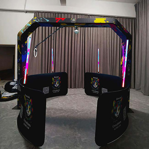 Cabina de vídeo de operación inteligente 360 cabina de fotos Selfie sobrecarga automática con lámpara de luz de relleno Manual - Product Image 1