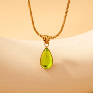 بيع بالجملة قلادة من الفولاذ المقاوم للصدأ-سلسلة عظام الثعبان - Product Image 5