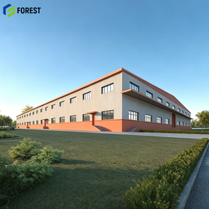 Edificio Industrial Prefabricado Comercial Seccional Q355B Galvanizado, Resistente a Terremotos e Incendios - Product Image 1